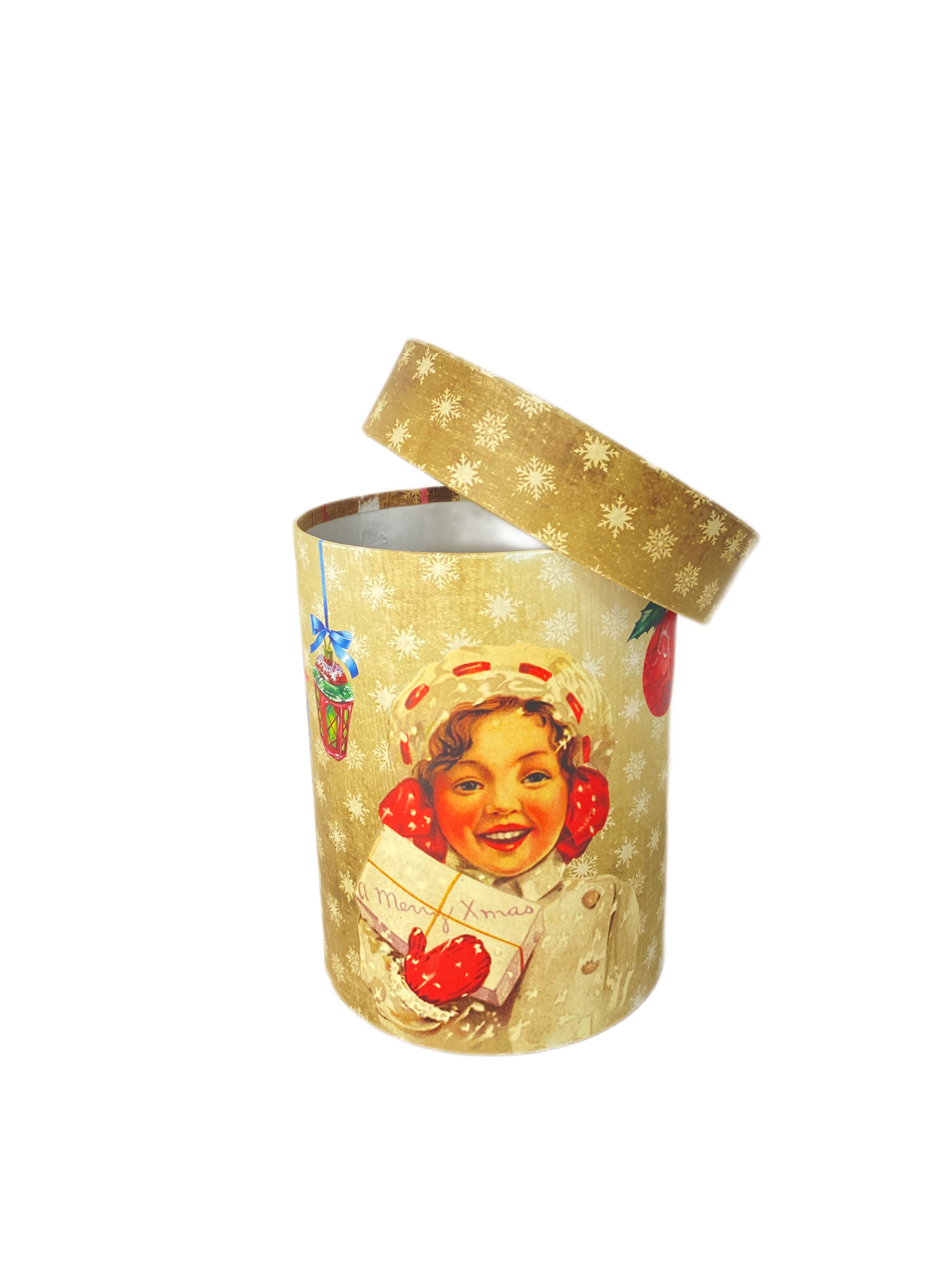 Шляпная коробка НГ Дизайн "Винтаж"